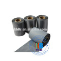 High quality Zebra printer resin dark grey color thermal transfer ribbon